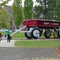 The Big Red Wagin in the park