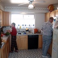 Jeannette and Mark in the kitchen
