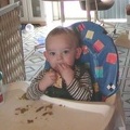 Nicolas eating