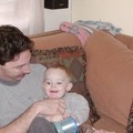 a big smile for daddy 1-31-03
