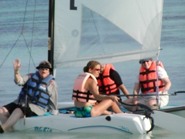 Eric, Aunt Bailey, Aunt Nessa, and Julie. 3