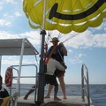 Mark preparing to Parasail