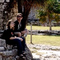 Travis and Chris at Tulum