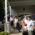 Mark, Nessa, and Nancy at Kamnitsis' beach house 2004