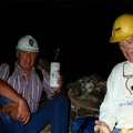 Mark and Bill Grotefend in lava tube