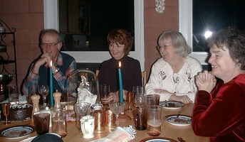 Mark, Cheryl, Shelia, and Marcie on March 5, 2000