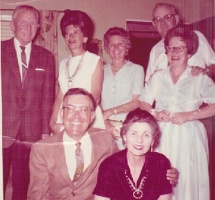 Charlie, Mary, Ann, Bill, Rina, Tish, and Johnnye