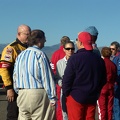 Driver's meeting, race day