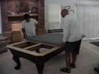 Pool table installation photos