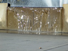 High speed still of waterfall at the central fountain (Ann Morrison Park)