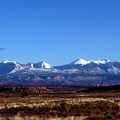 Mountains north of Moab, Utah