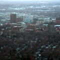 Downtown at sunset from Tablerock