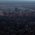 Downtown at sunset from Tablerock