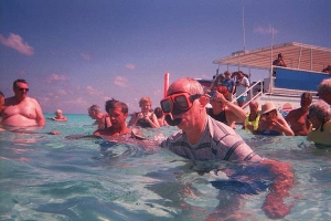 Mark, the snorkeler