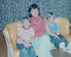 Momma with Chris and Eric